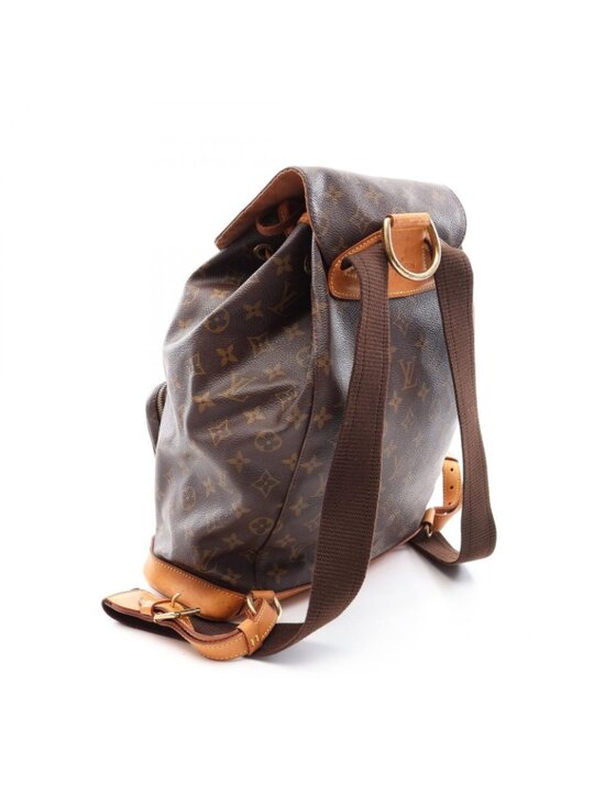 Louis Vuitton Backpack Montsouris GM Canvas Leather main image 6